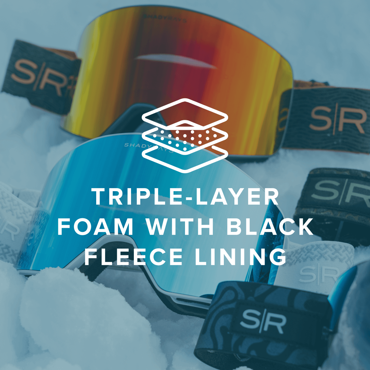 Frontier Snow Goggle - Arctic Glacier